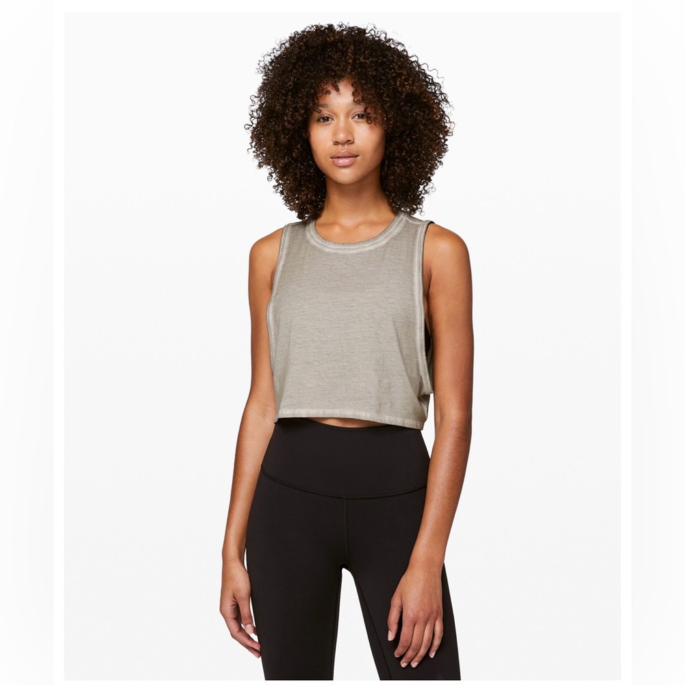 Lululemon muscle love crop tank